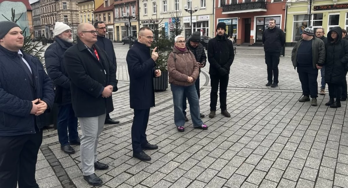 Kandydat Bezpartyjnych Samorządowców na Prezydenta RP Markiem Woch spotkał si z mieszkańcami