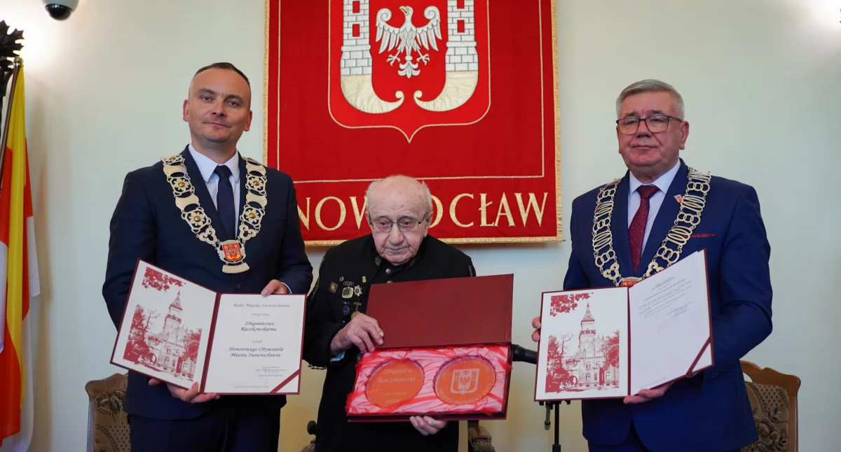 Uroczyste nadanie tytułu Honorowego Obywatela Miasta Inowrocław