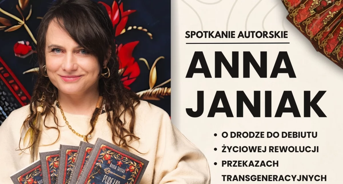 Spotkanie z Anną Janiak: Odkryj kulisy powieści Pudełko pełne starych spraw