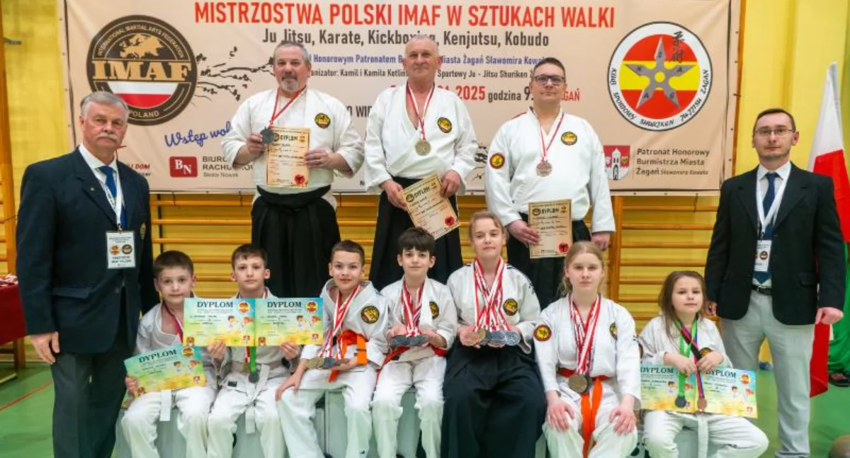 Przywieźli medale z mistrzostw w Żaganiu