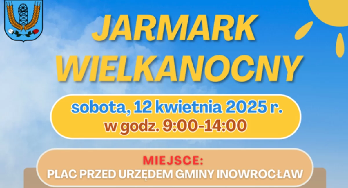 Wielkanocna atmosfera na Gminnym Jarmarku w Inowrocławiu