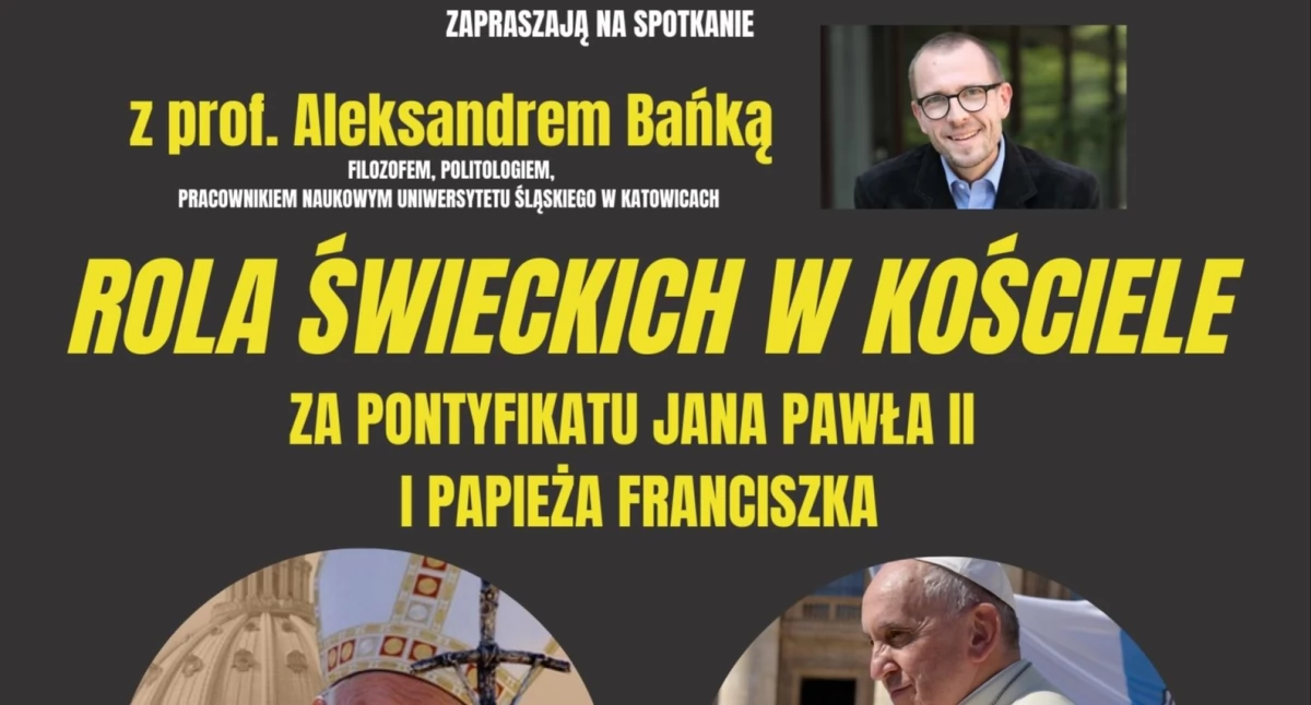 20. rocznica śmierci Jana Pawła II - spotkanie z prof. Aleksandrem Bańką