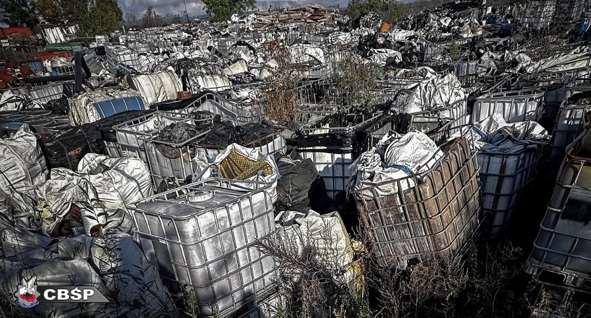 CBŚP uderza w mafię śmieciową – 46 zatrzymanych, tysiące zarzutów