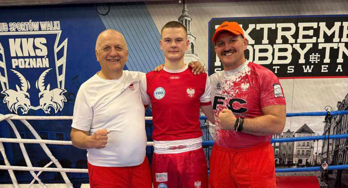 Szymon Strawa trenował z kadrą narodową
