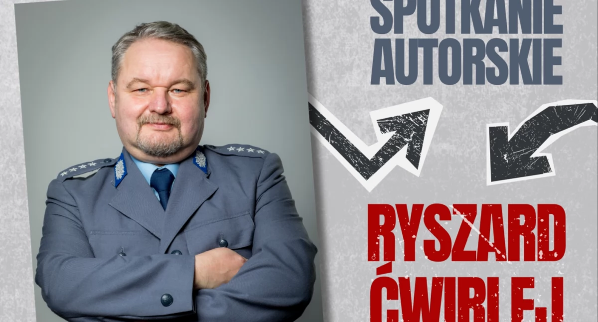 Milicjanci i policjanci, czyli spotkanie autorskie z Ryszardem Ćwirlejem