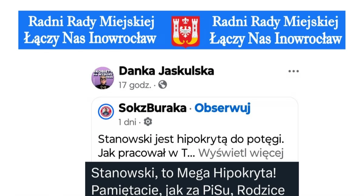 Stanowisko Klubu Radnych Łączy Nas Inowrocław