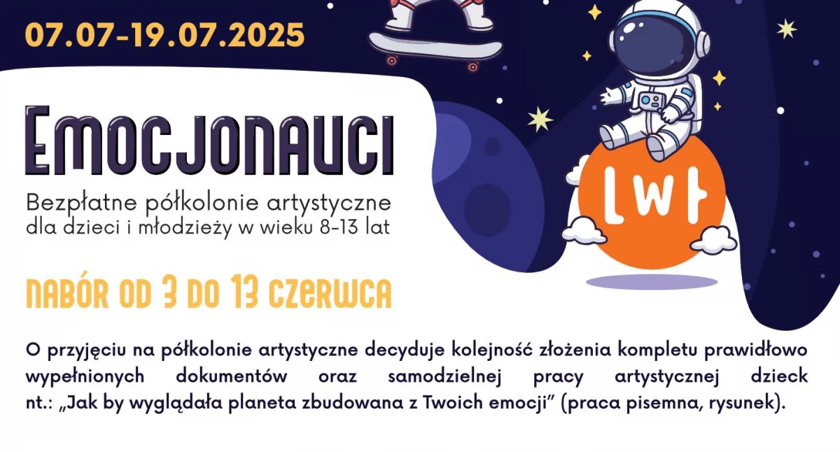 Emocjonauci, czyli Lato w teatrze po raz szósty w Strzelnie!