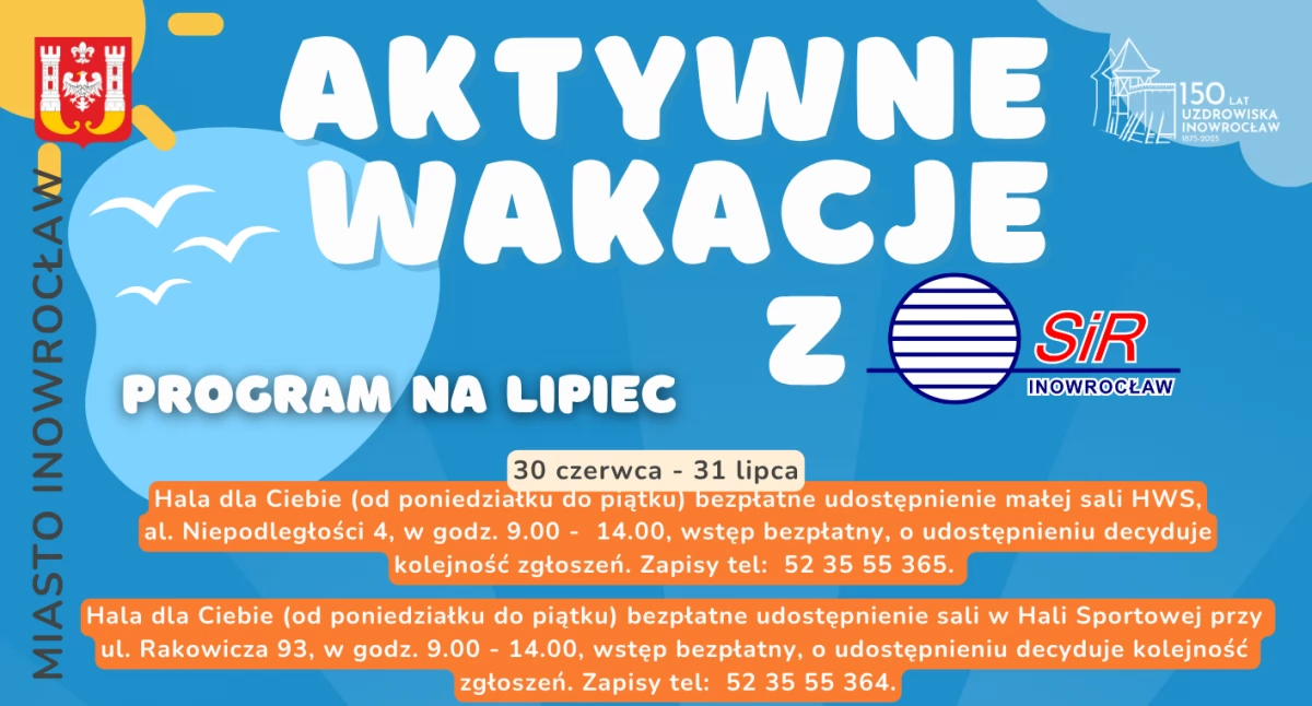 Aktywne Wakacje z OSiR – lato pełne sportu i dobrej zabawy!