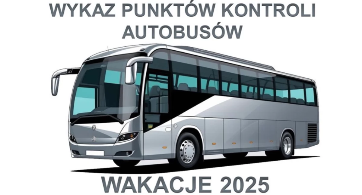 Wykaz punktów kontroli autobusów
