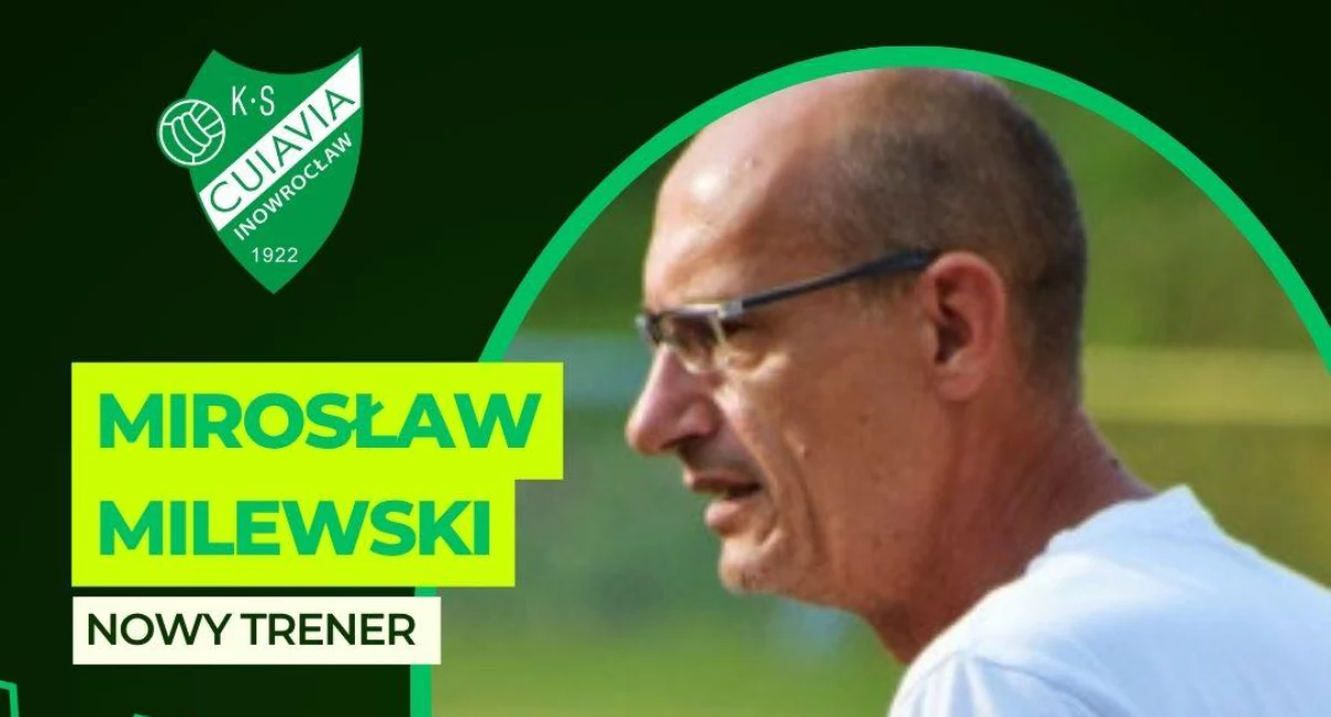 Milewski ponownie trenerem Cuiavii Inowrocław