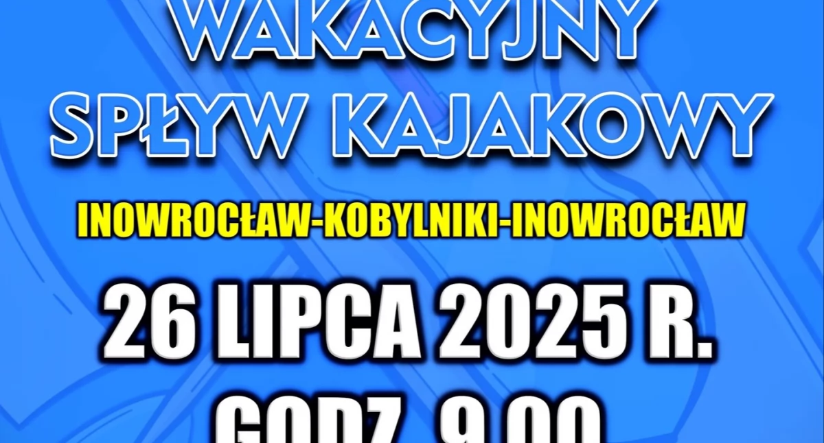 Wakacyjny Spływ Kajakowy