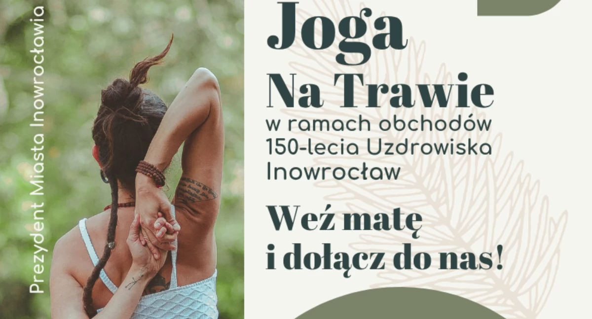 Joga na trawie