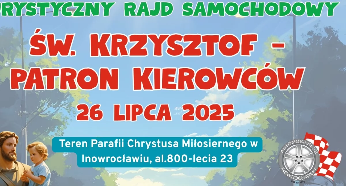 Festyn motoryzacyjny i rajd z okazji Św. Krzysztofa