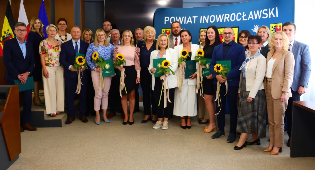 Nowe stopnie awansu dla nauczycieli z powiatu inowrocławskiego