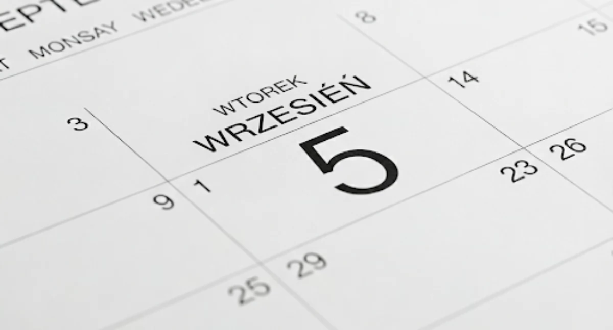 Kartka z kalendarza