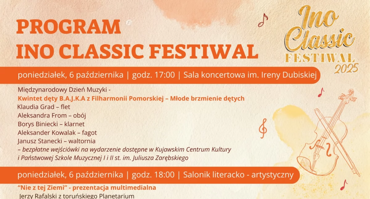 Zbliża się Ino Classic Festiwal