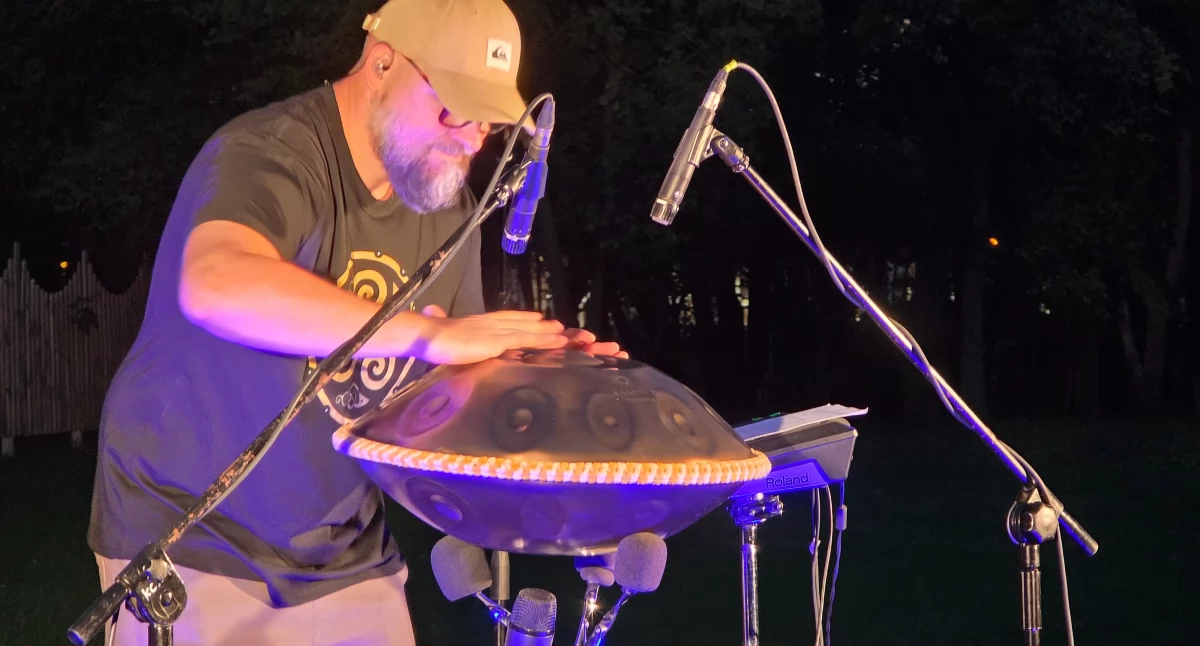 Handpan opowiedział dzieje Inowrocławia 