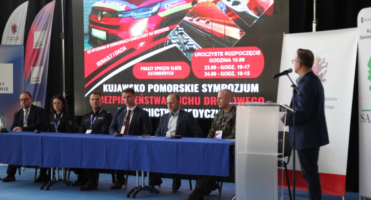 V Kujawsko-Pomorskie Sympozjum Bezpieczeństwa Ruchu Drogowego, Ratownictwa Medycznego i Ochrony Ludności w Inowrocławiu