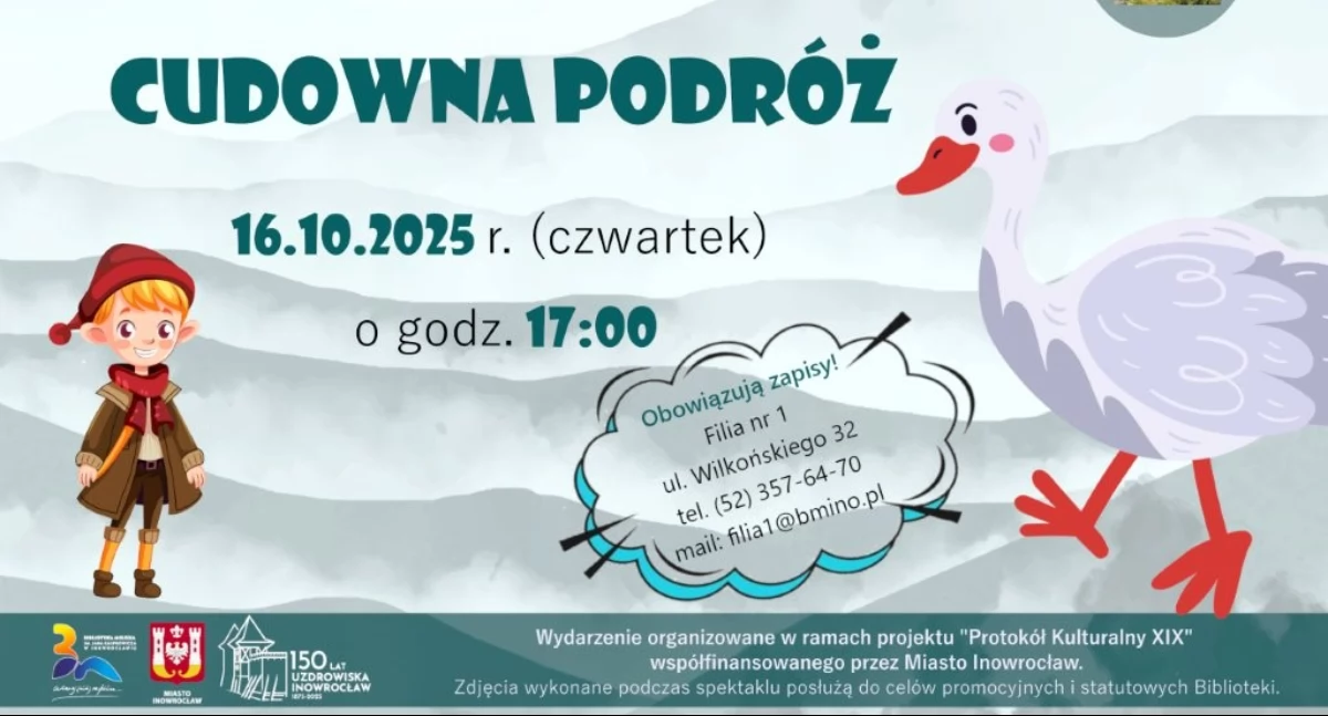 Cudowna podróż w bibliotece