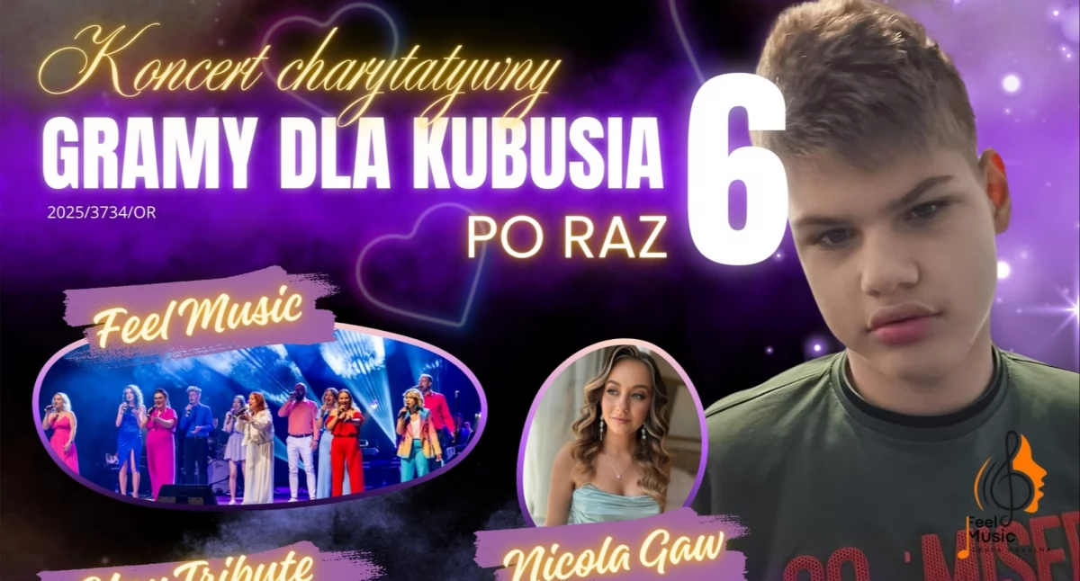 W listopadzie koncert GRAMY DLA KUBUSIA! 