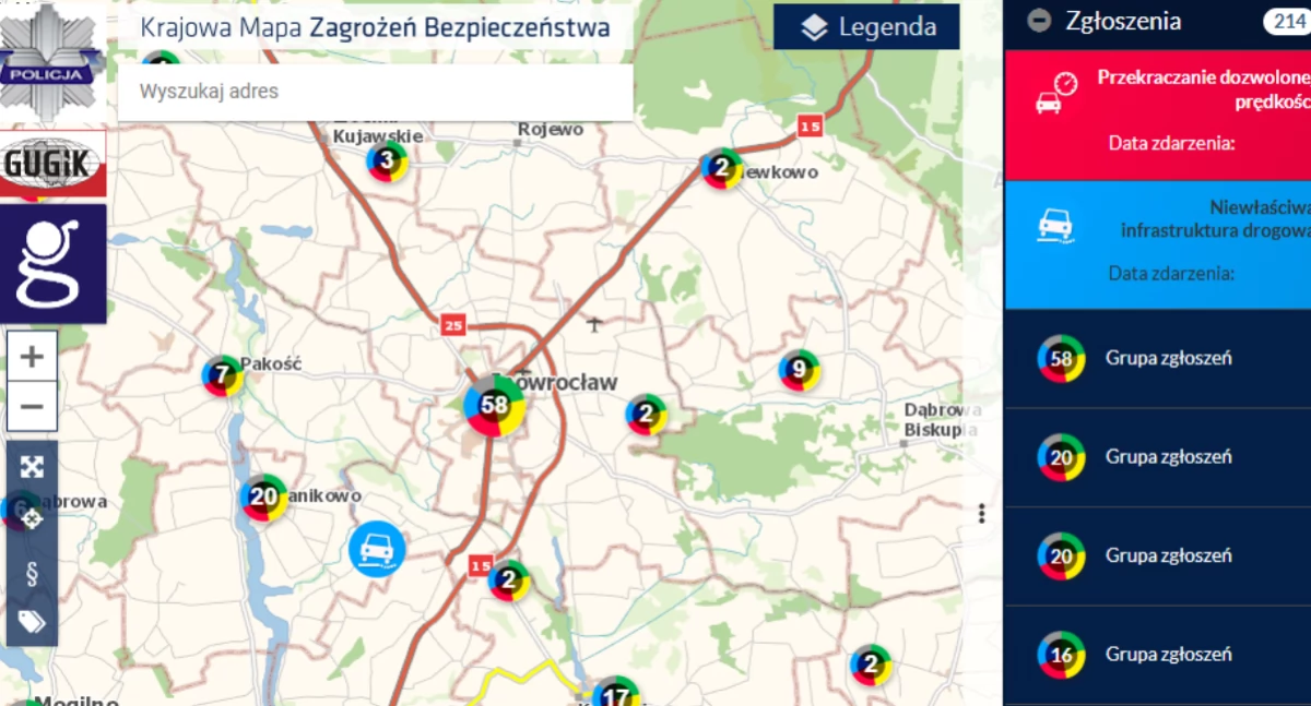 Policjanci podsumowali trzy kwartały pracy z Krajową Mapą Zagrożeń Bezpieczeństwa