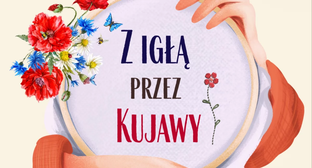 Z igłą przez Kujawy - warsztaty haftu kujawskiego w Filii nr 7