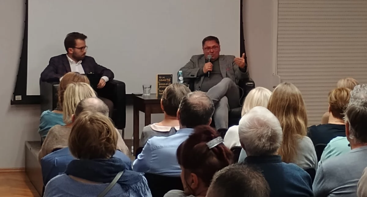 Judasz w świetle filozofii: Spotkanie autorskie z dr. Tomaszem P. Terlikowskim w Inowrocławiu