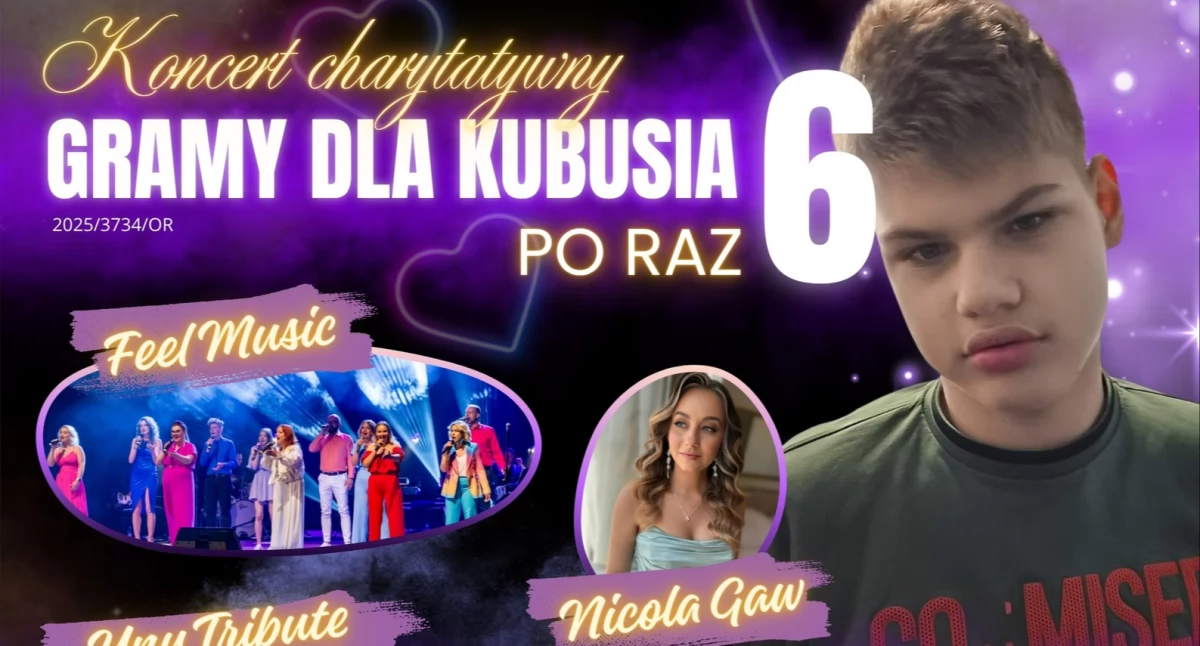 Koncert charytatywny w Teatrze Miejskim - Gramy dla Kubusia po raz szósty