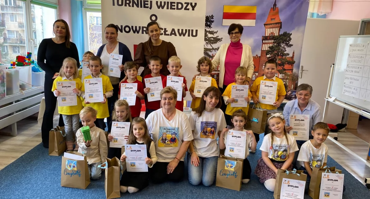 Przedszkolny turniej wiedzy o Inowrocławiu