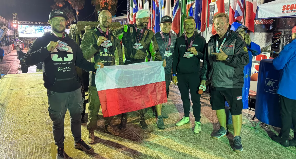 Zawodnicy Automobilklubu Inowrocławskiego na mecie legendarnego SCORE Baja 1000 w Meksyku!