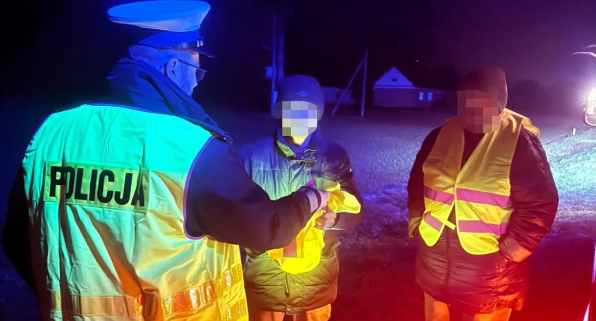 WIDOCZNY = BEZPIECZNY! Policja apeluje: noś odblaski!