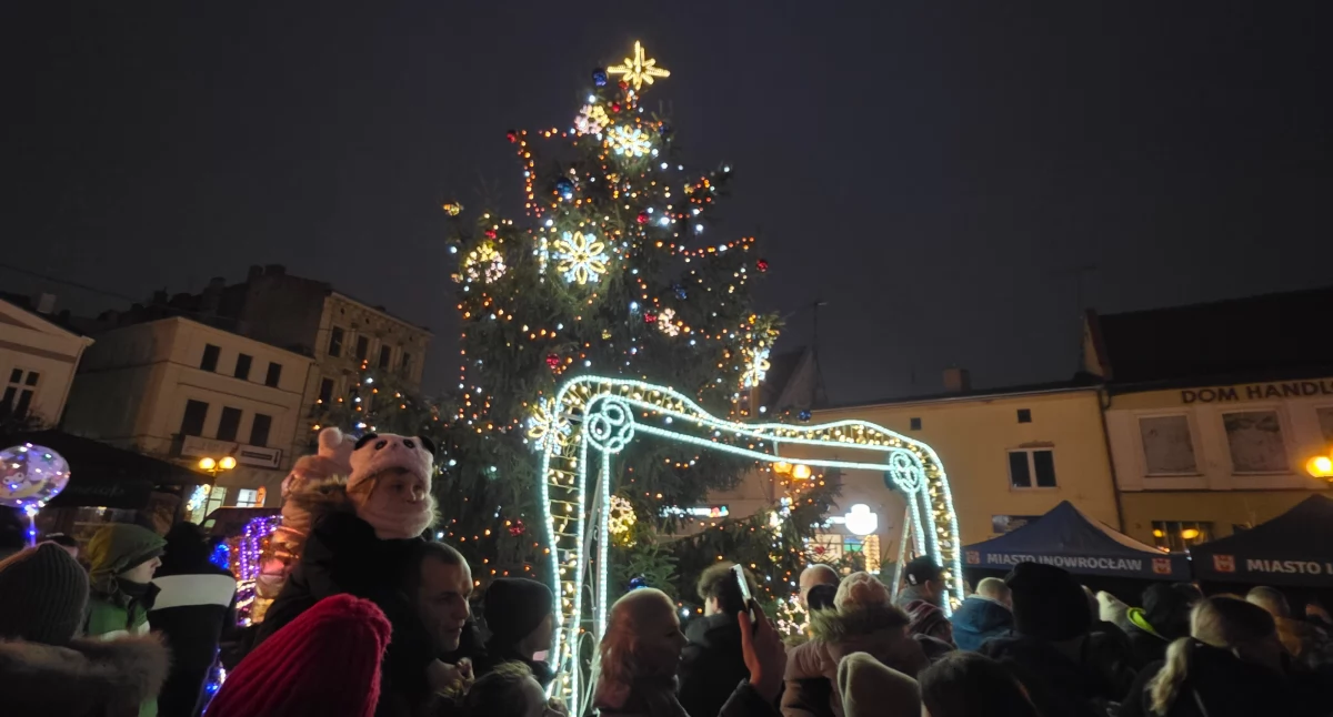 Mikołajki na inowrocławskim Rynku