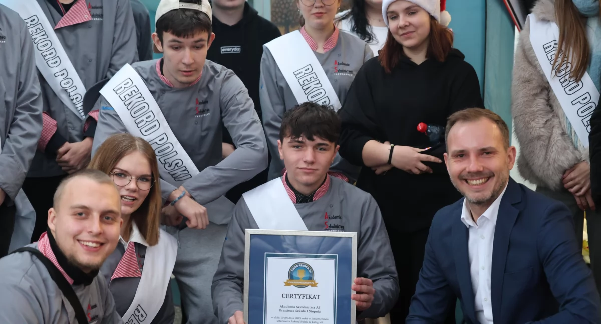 Akademia Szkolnictwa w Inowrocławiu ustanowiła rekord Polski