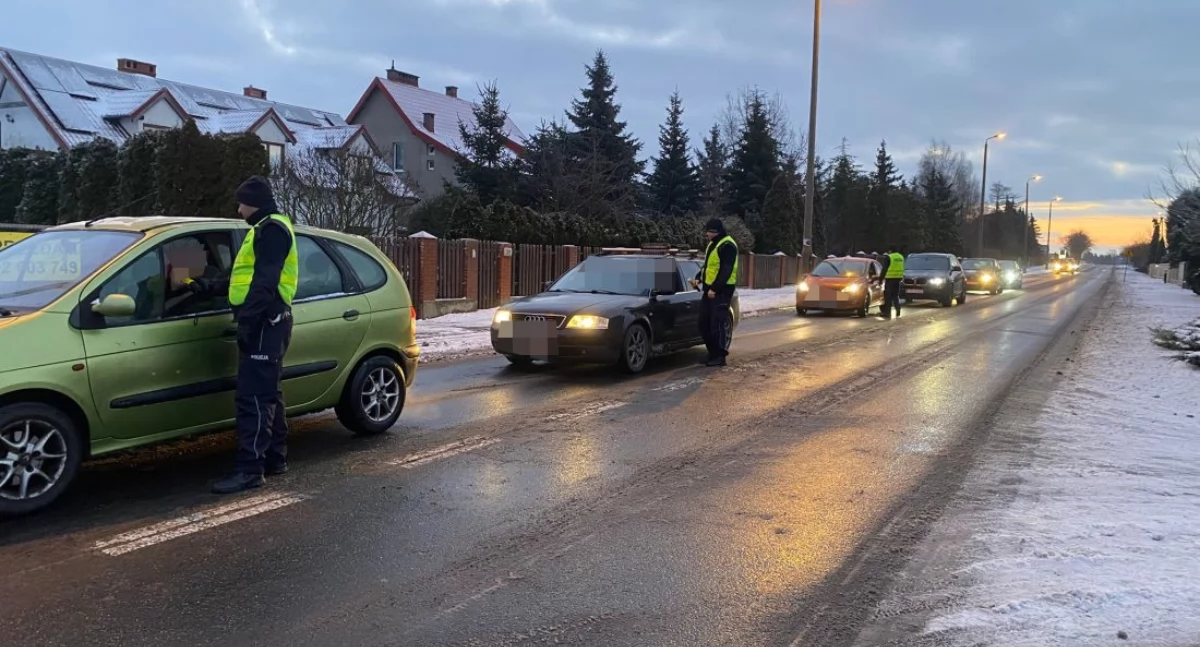 Policyjne działania Trzeźwy Poranek w powiecie inowrocławskim