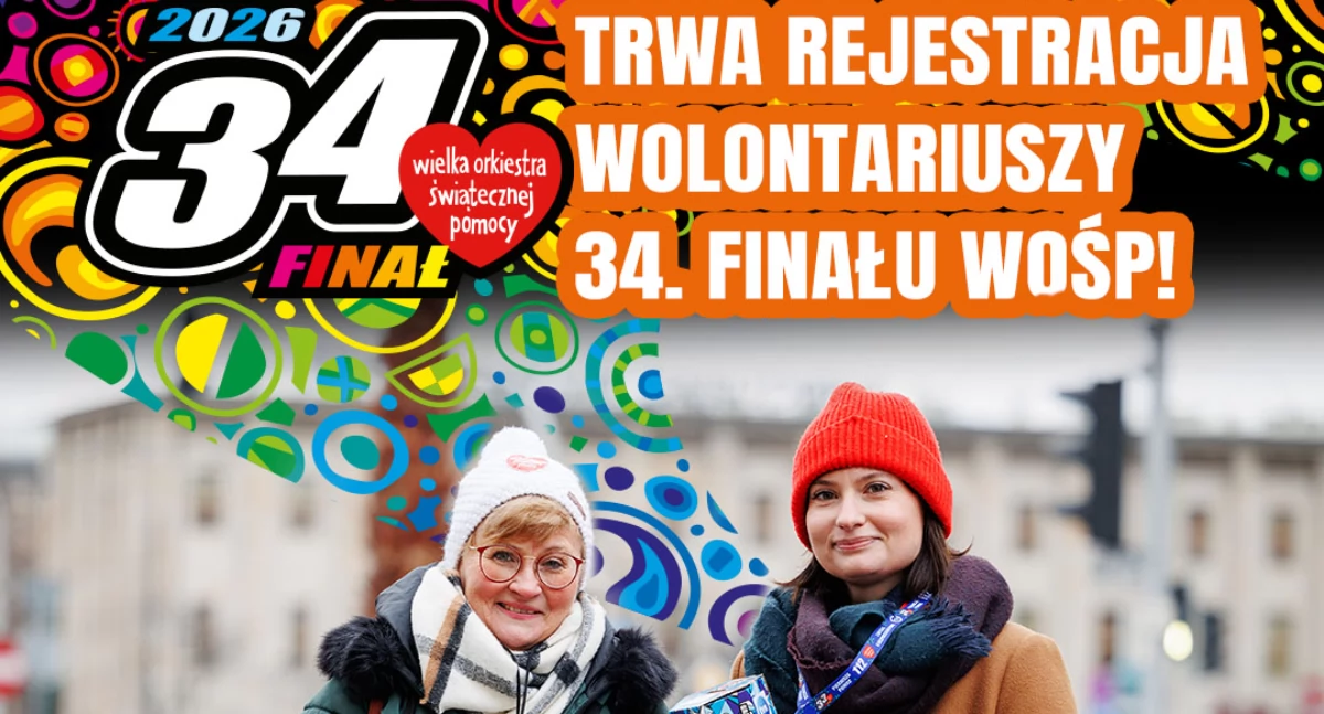 Zostań wolontariuszem WOŚOP
