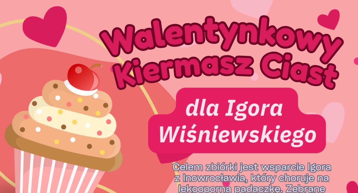 Słodka pomoc w walentynkowym klimacie