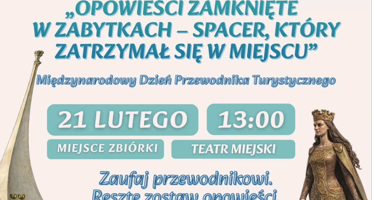 Opowieści zamknięte w zabytkach – spacer, który zatrzymał się w miejscu