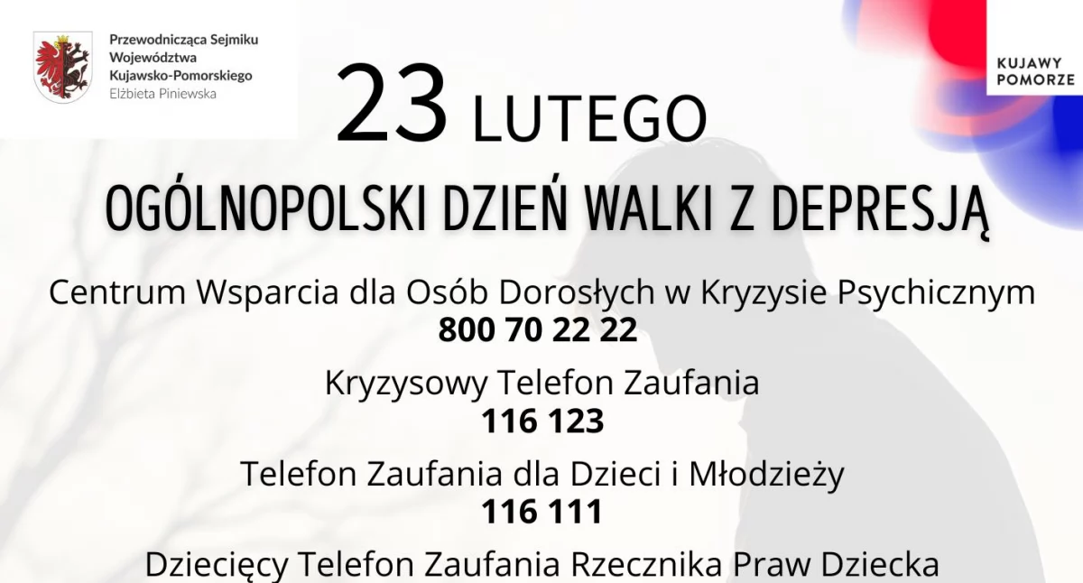 Ogólnopolski Dzień Walki z Depresją: Zrozumieć, by pomóc