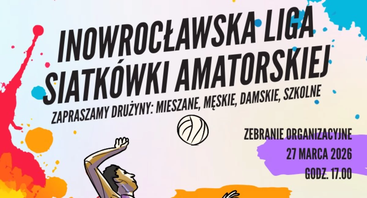 Startuje Inowrocławska Liga Siatkówki Amatorskiej