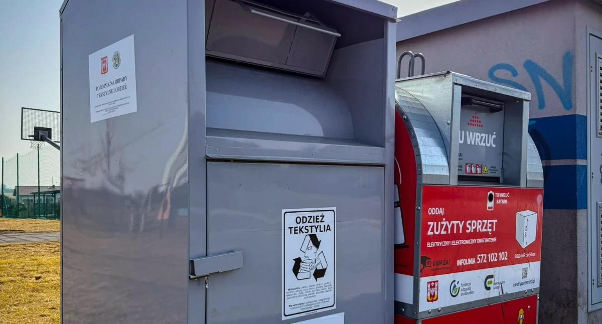 Więcej pojemników na zużyte tekstylia w Inowrocławiu!
