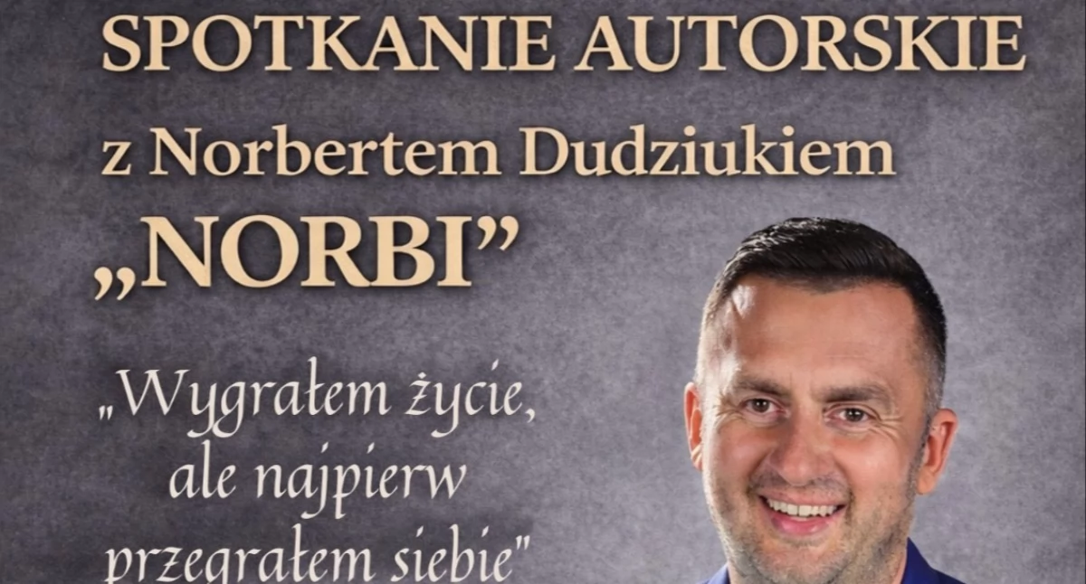 Zapraszamy na spotkanie autorskie z Norbertem Dudziukiem – NORBIM!