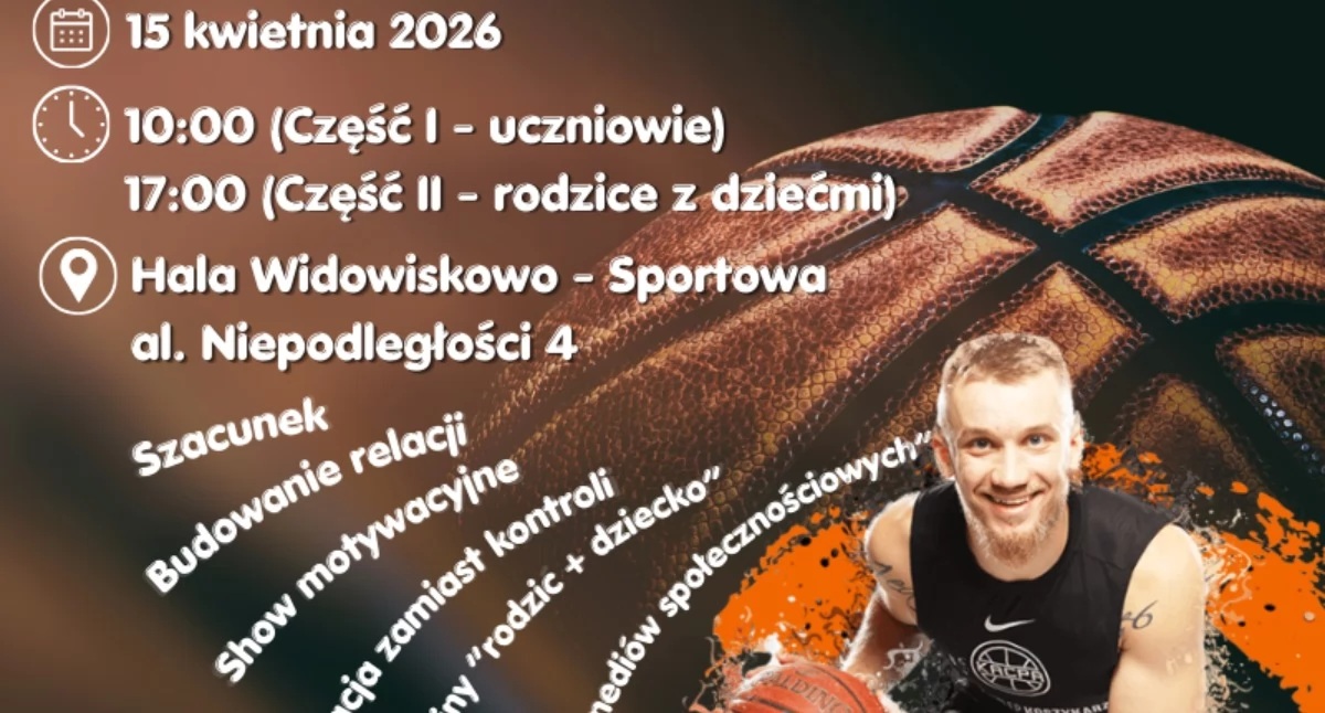 Kacpa w inowrocławskiej hali