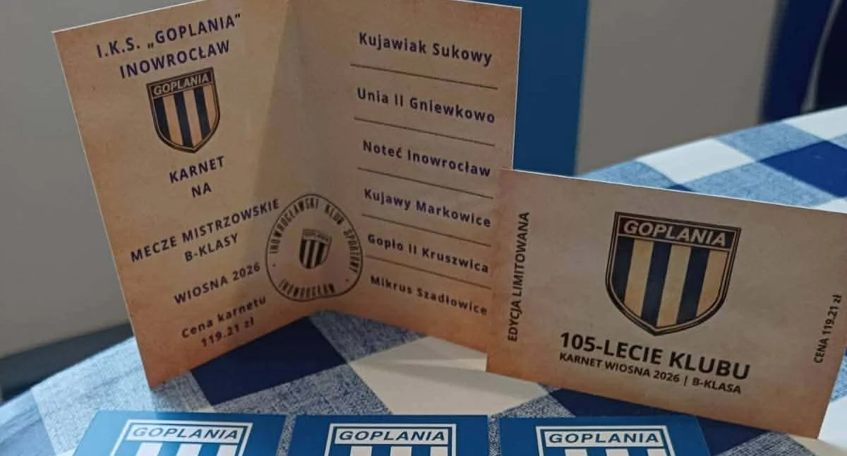 Okolicznościowe karnety na mecze Goplanii