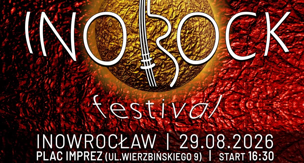 INO-ROCK 2026: Światowe brzmienia rocka ponownie w Inowrocławiu!