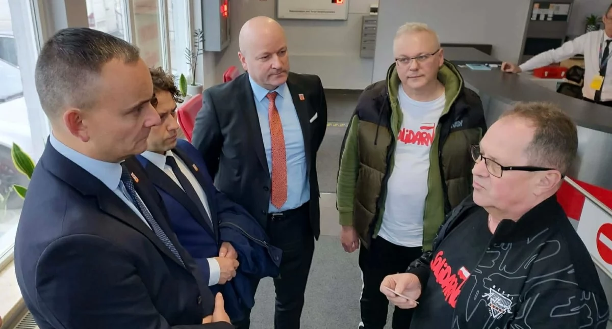 Prezydent rozmawiał dziś z protestującymi pracownikami Solino