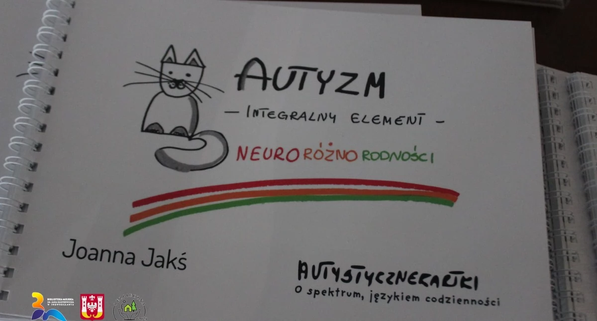 Gościła Joanna Jakś, autorka książki Autystycznekartki