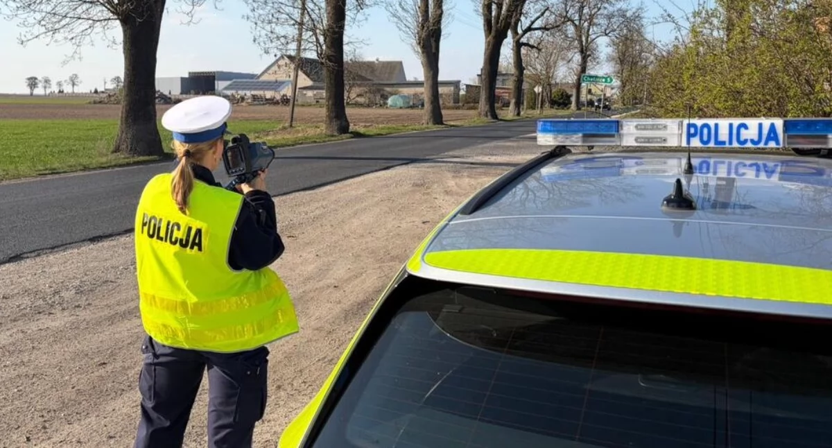 Kaskadowy Pomiar Prędkości na drogach powiatu inowrocławskiego