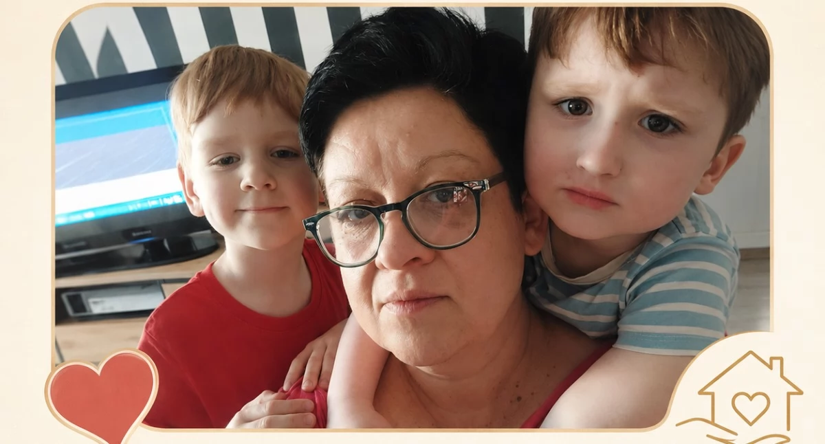 Babcia walczy o bezpieczny dom dla wnuków. Ruszyła zbiórka dla pani Eweliny z Inowrocławia!