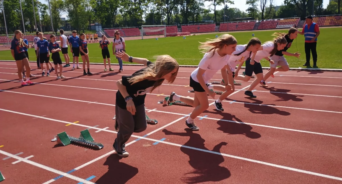 Młodzi lekkoatleci rozgrzali Stadion Olimpijczyków!