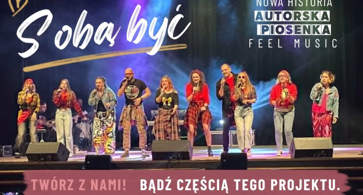 Inowrocławska grupa FEEL MUSIC tworzy autorski utwór Sobą być!